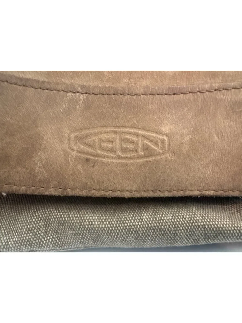 Keen HybridThink Transport Bag Brown Leather/Canvas Messenger Crossbody GorpCore